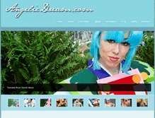 Tablet Screenshot of angelicdream.com
